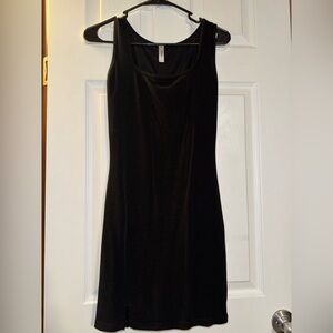 Elegant Black Mini Dress